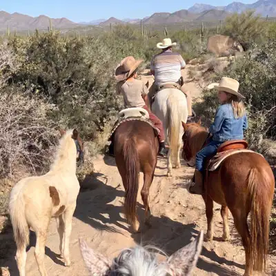 Short Ride horseback tour