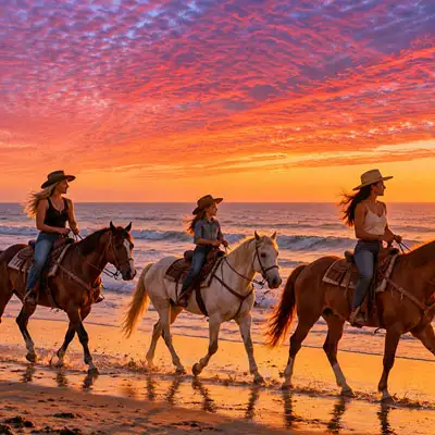 Sunset Deluxe Experience horseback riding in Baja - photo 2